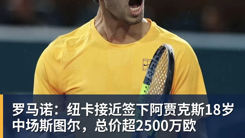 完美体育罗马诺：纽卡接近签下阿贾克斯18岁中场斯图尔，总价超2500万欧